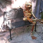 bench frog by Beau Smith 4-12ff bench frog by Beau Smith 4-12ff