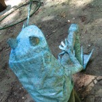 Artist Frog Sculpture by Beau Smith 5-15-12ef Artist Frog Sculpture by Beau Smith 5-15-12ef