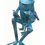 frog sculpture parent and child reeading book by Beau Smith 1ddd frog sculpture parent and child reeading book by Beau Smith 1ddd